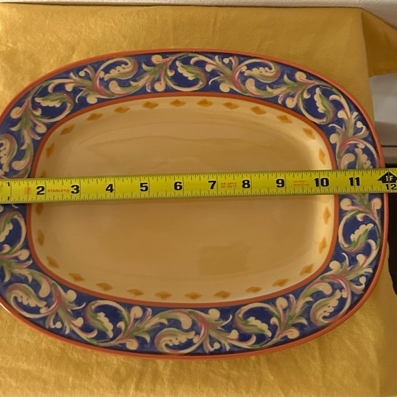 Pfaltzgraff 12” Villa della Luna platter. 2004 - Picture 6 of 10